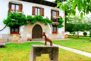 Casa rural Navarra Mertxenea. Fachada