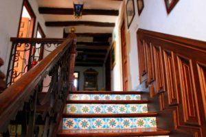 Casa rural navarra Mertxenea. Escaleras