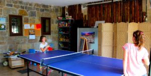 Rural houses with children, Mertxenea. Ping Pong